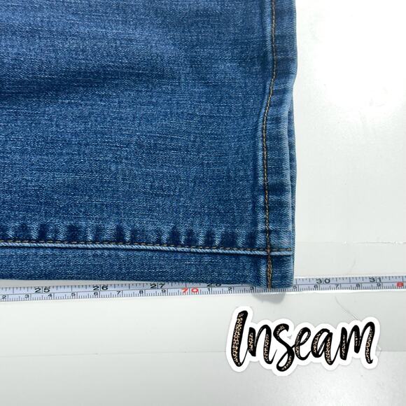 KUT From The Kloth Women's Jeans Size 4 Medium Wash Blue Low Rise Classic Fit - Picture 11 of 15